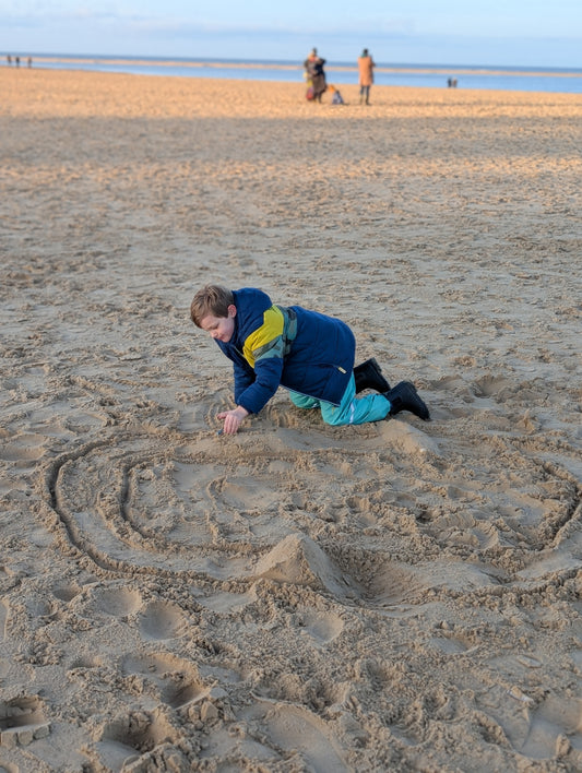 A Sunny Winter Day Beach Adventure - Wells Next to Sea