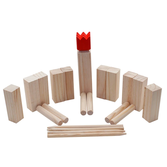 CAMPKiN & MOO Kubb Game