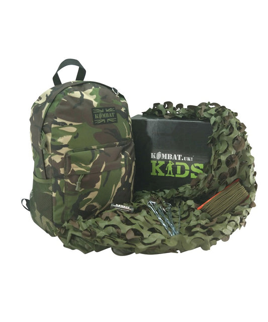 Kids Army Camouflage Den Kit